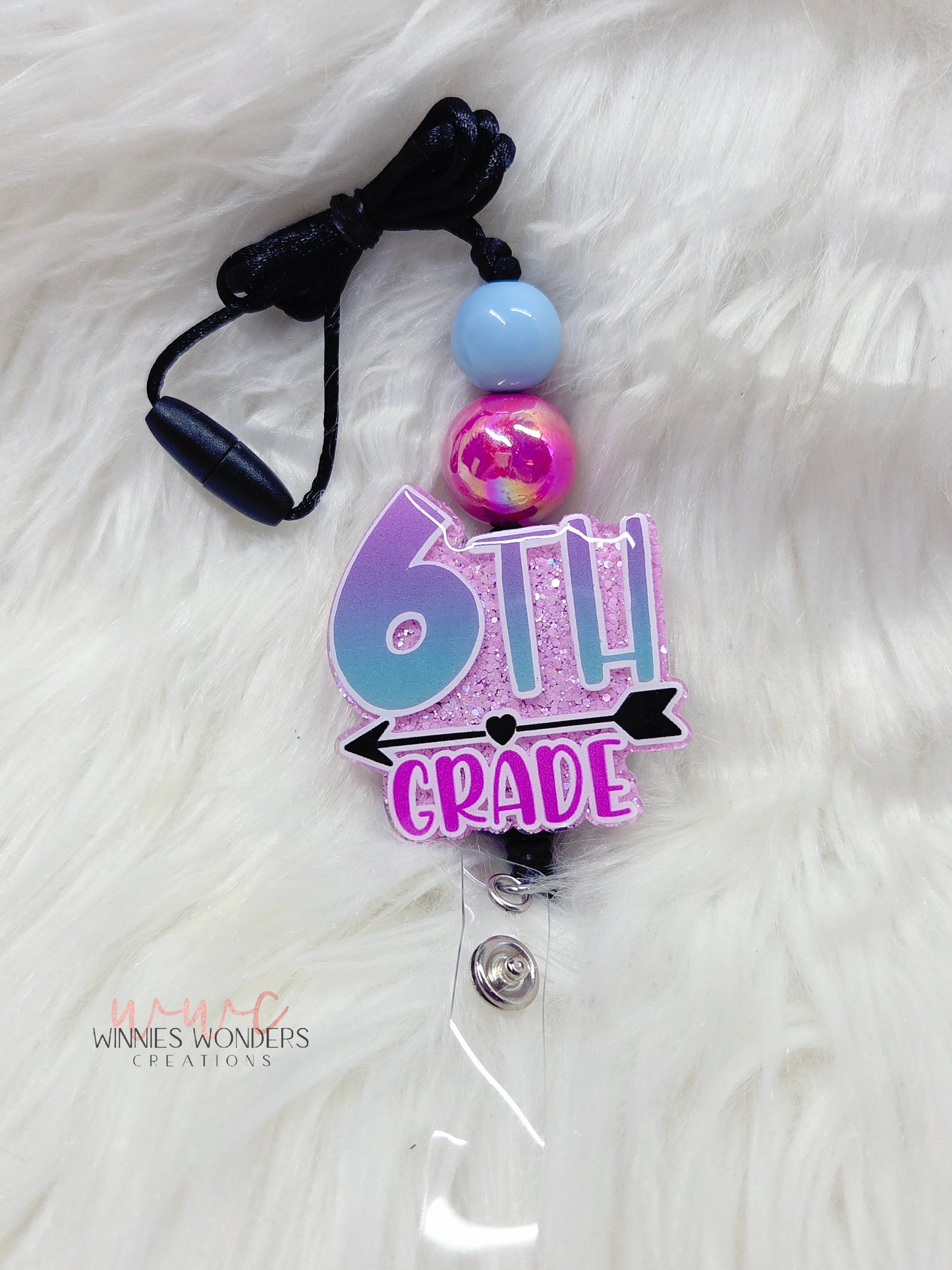 6th Grade Teacher Lanyard