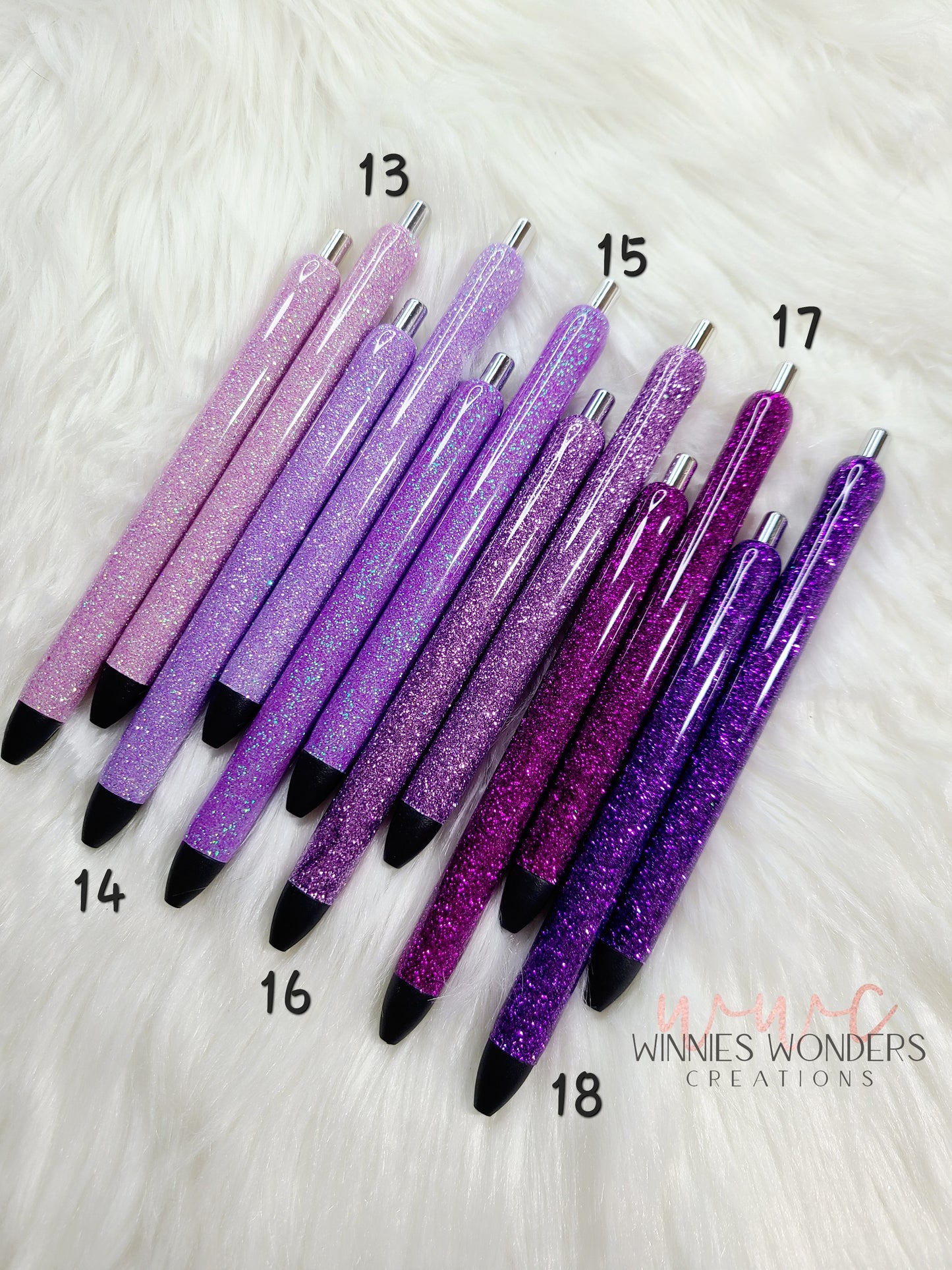 Ombre Glitter Pens