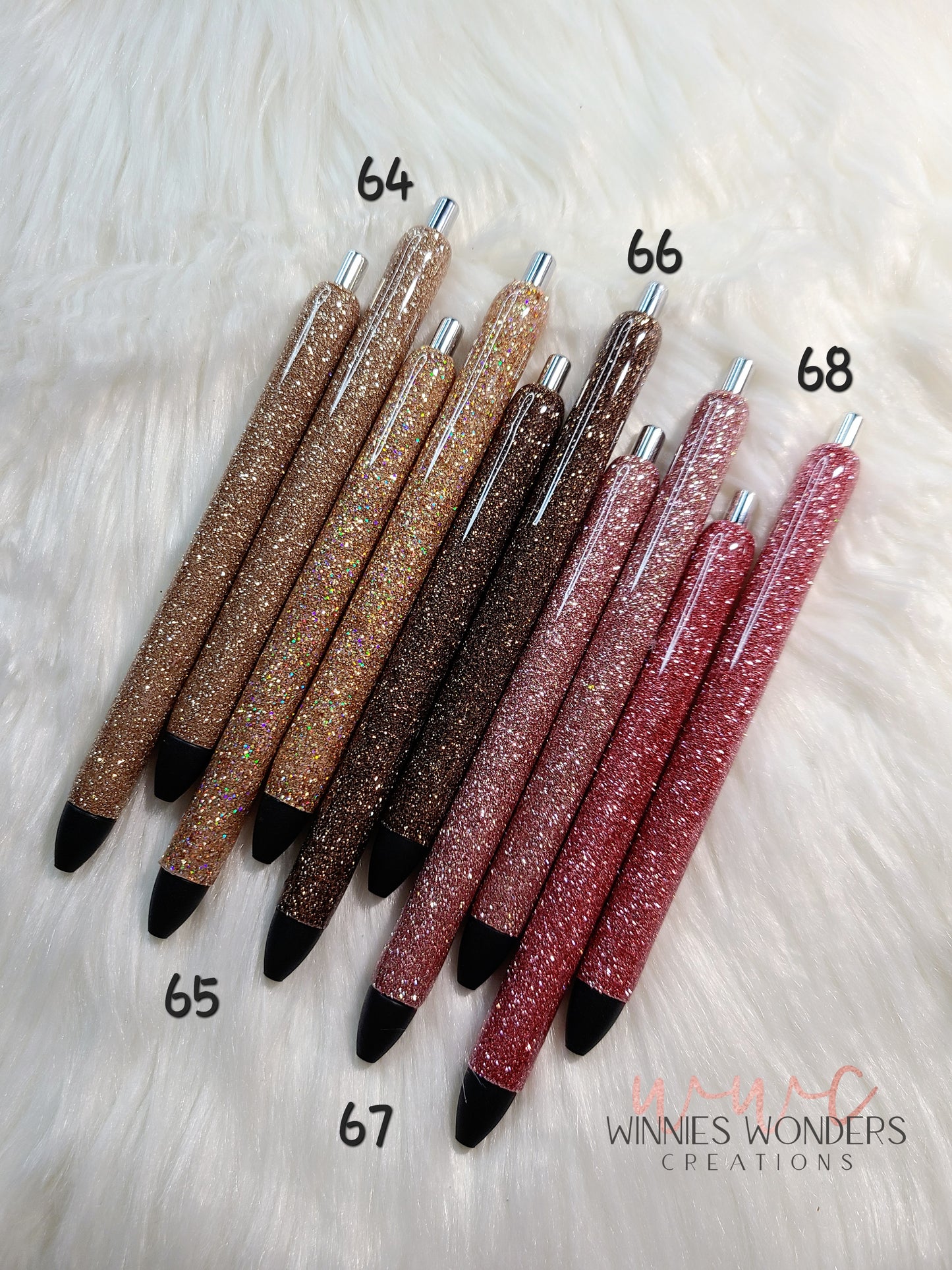 Ombre Glitter Pens
