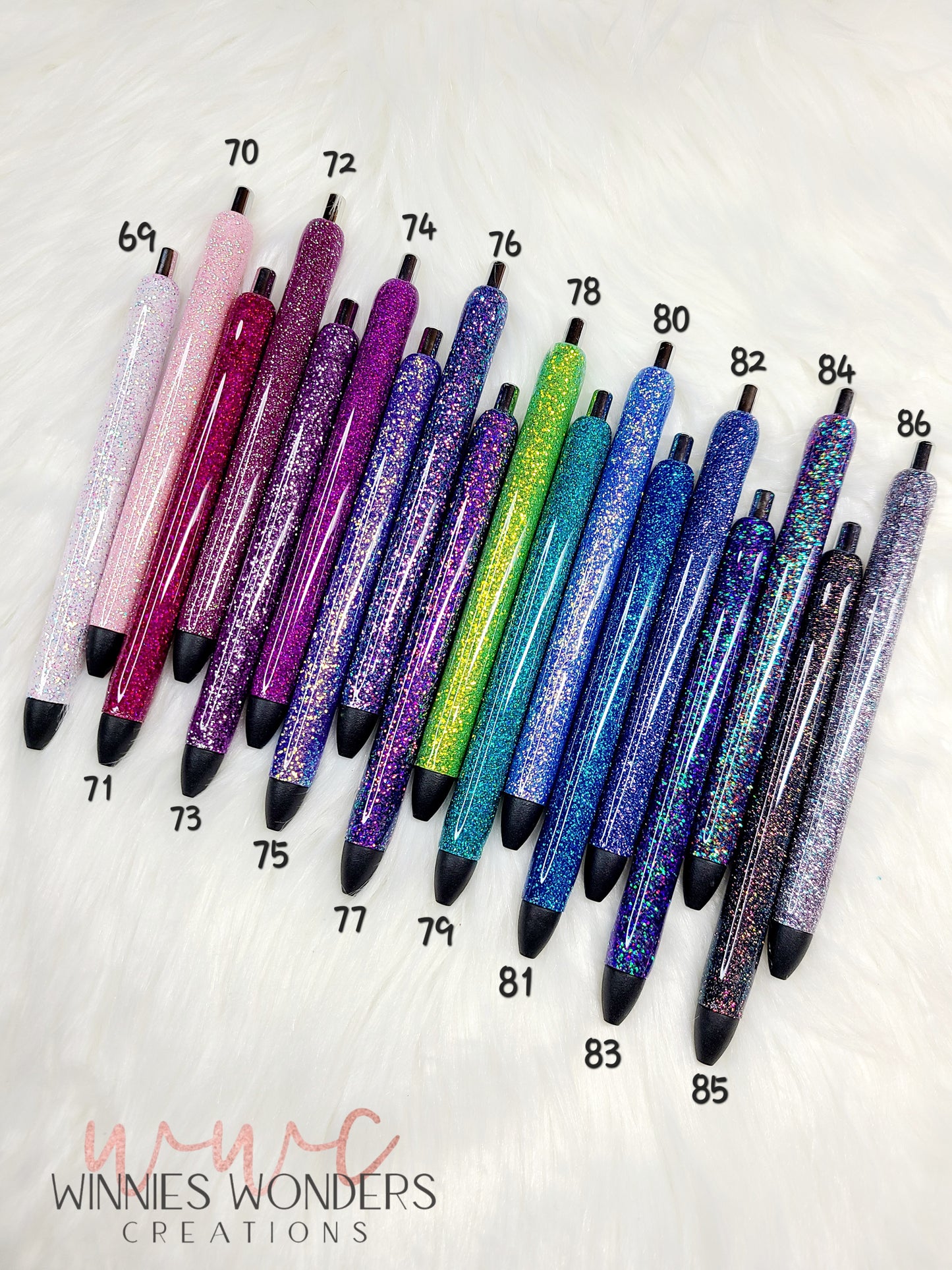 Glittered Trauma Shears with Matching Pen