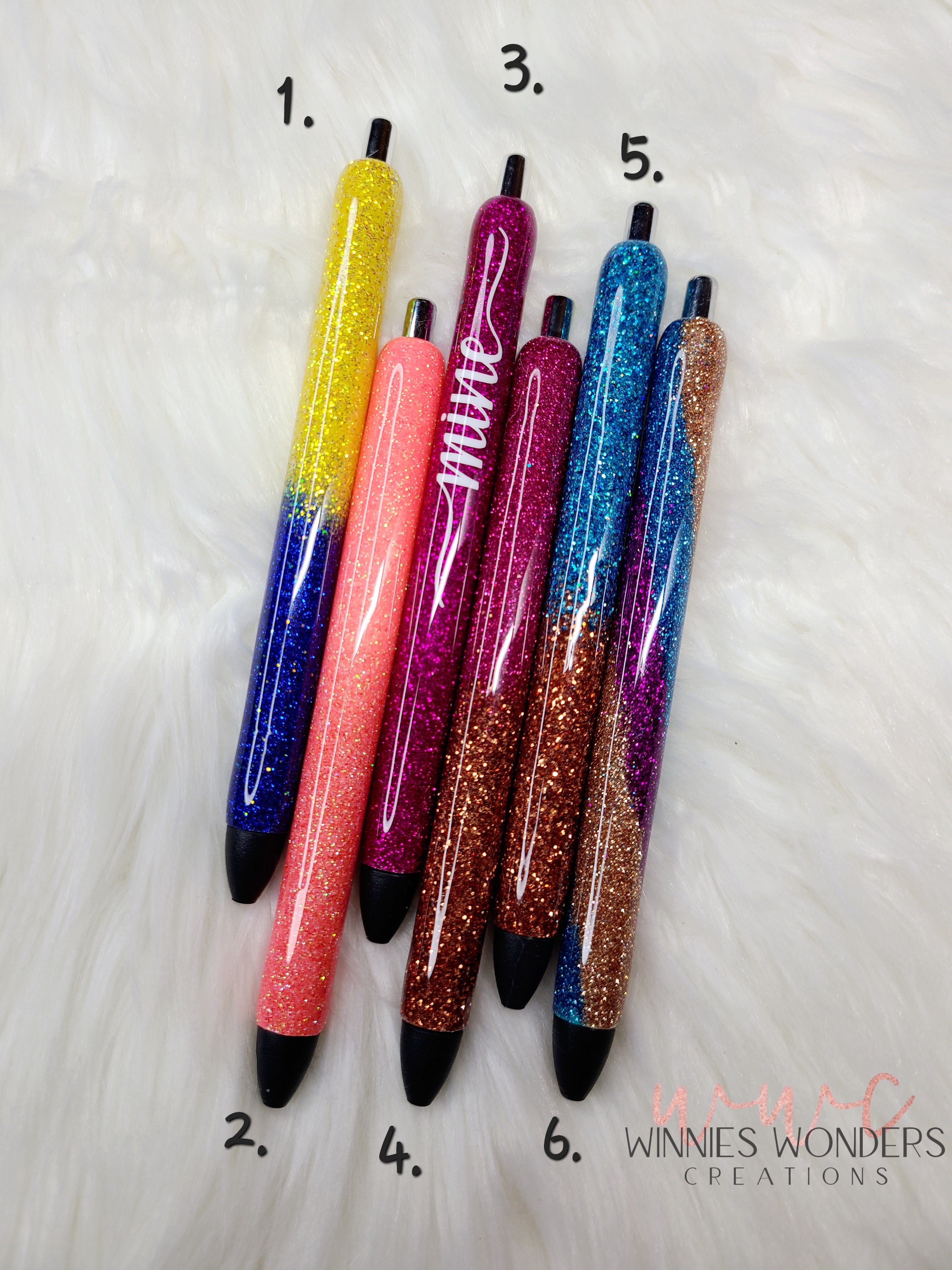 Ombre Glitter Pens – Winnies Wonders Creations