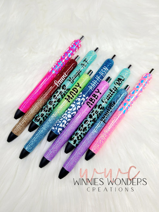 Ombre Glitter Pens