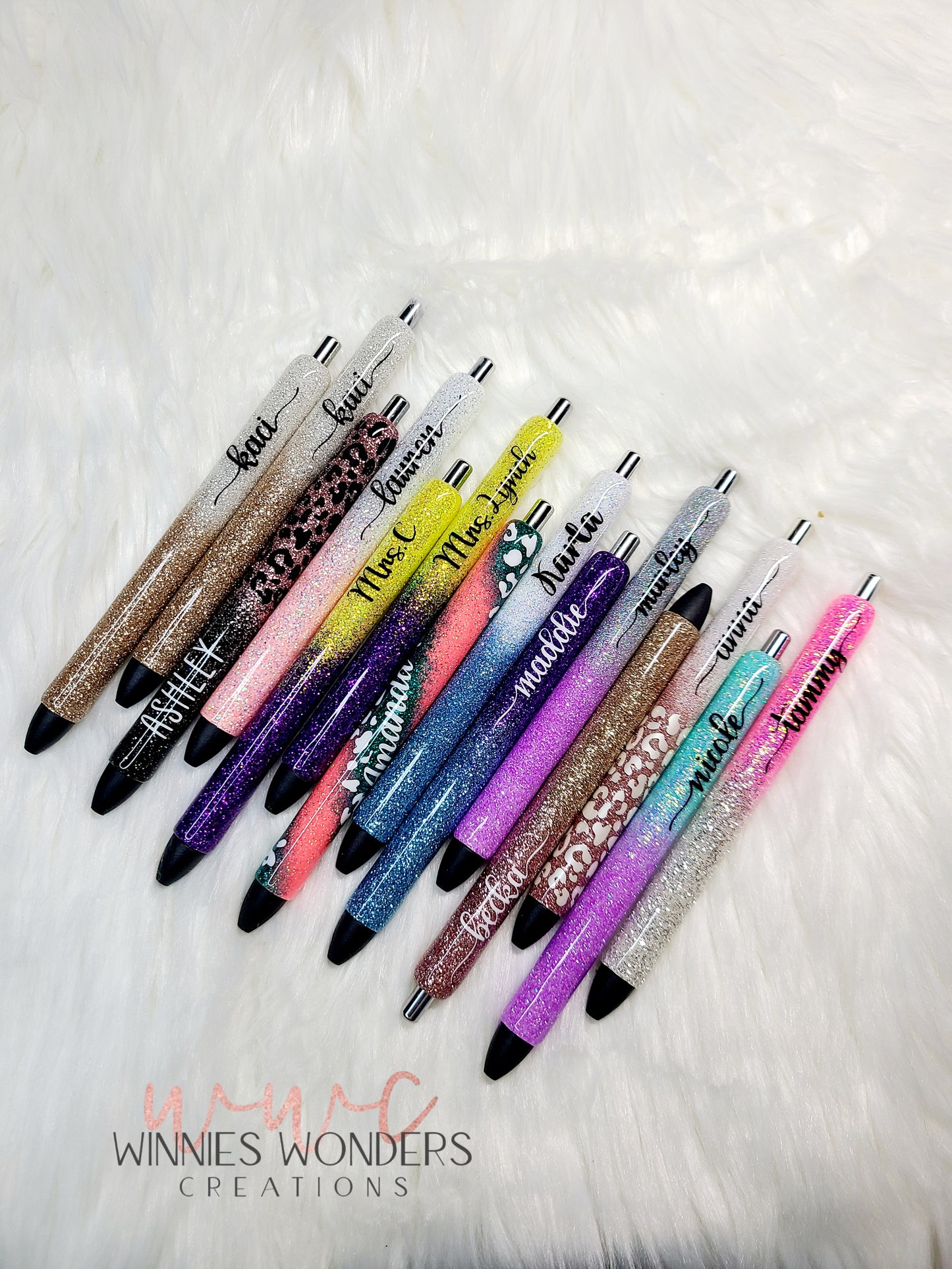 Ombre Glitter Pens