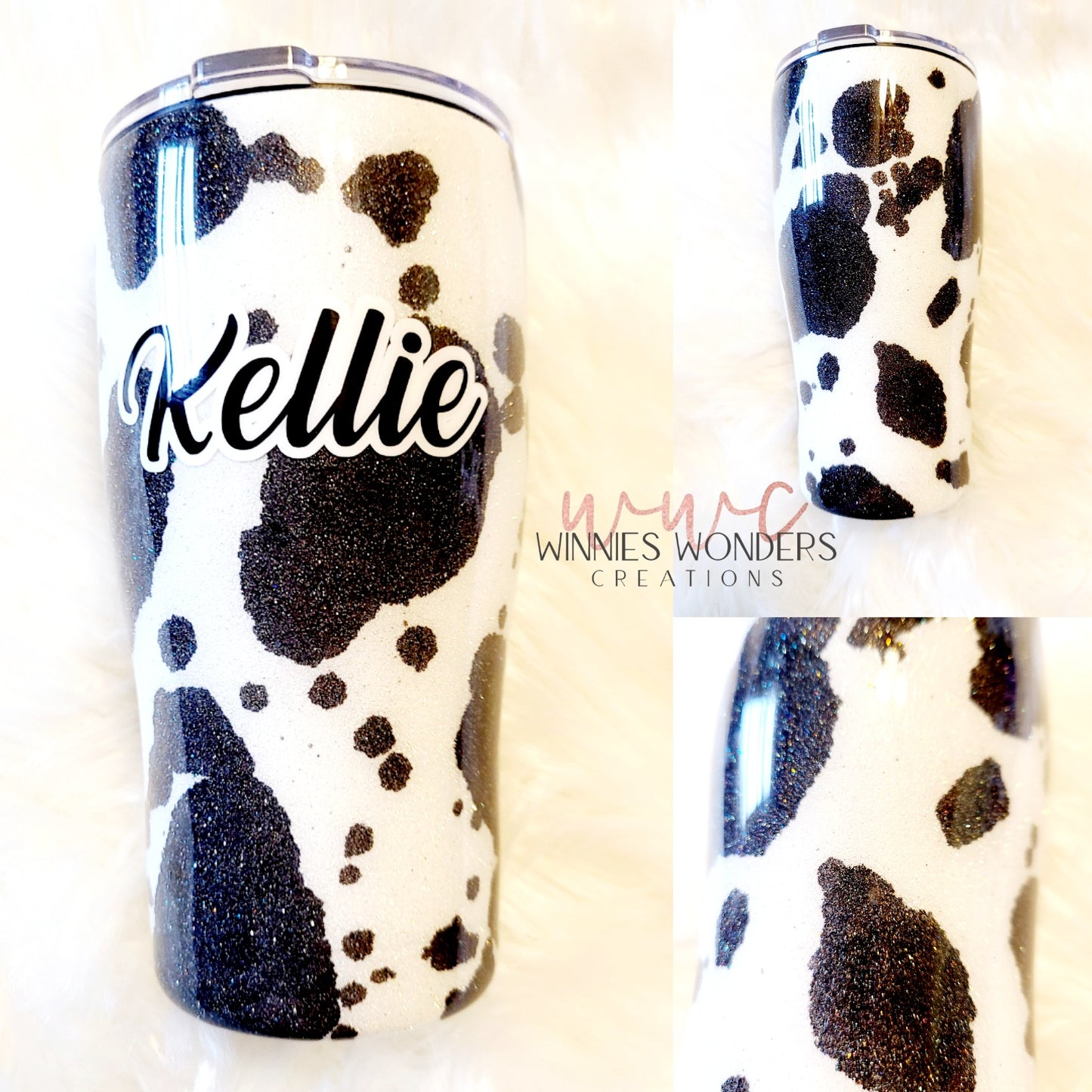 Cow Print Tumbler