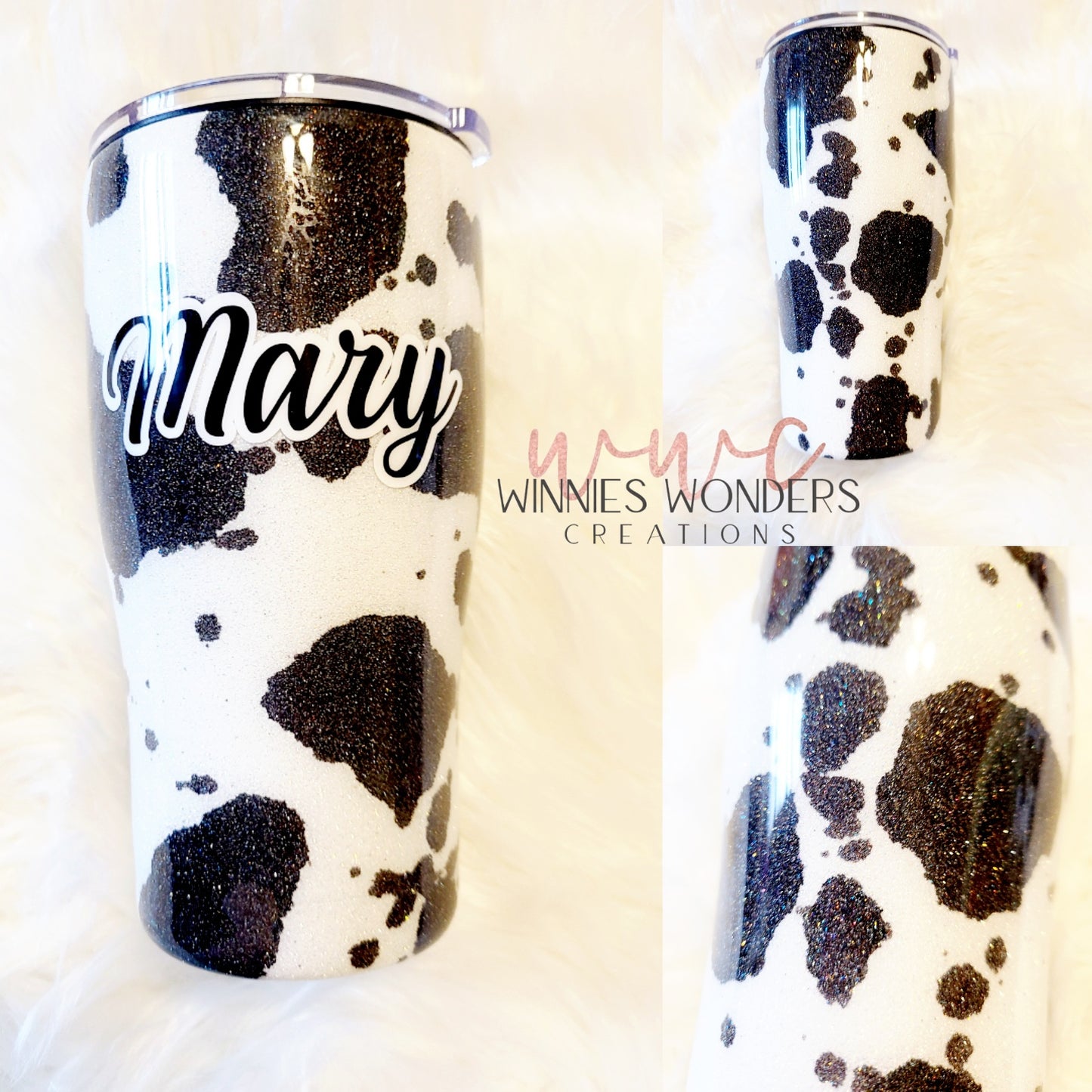 Cow Print Tumbler