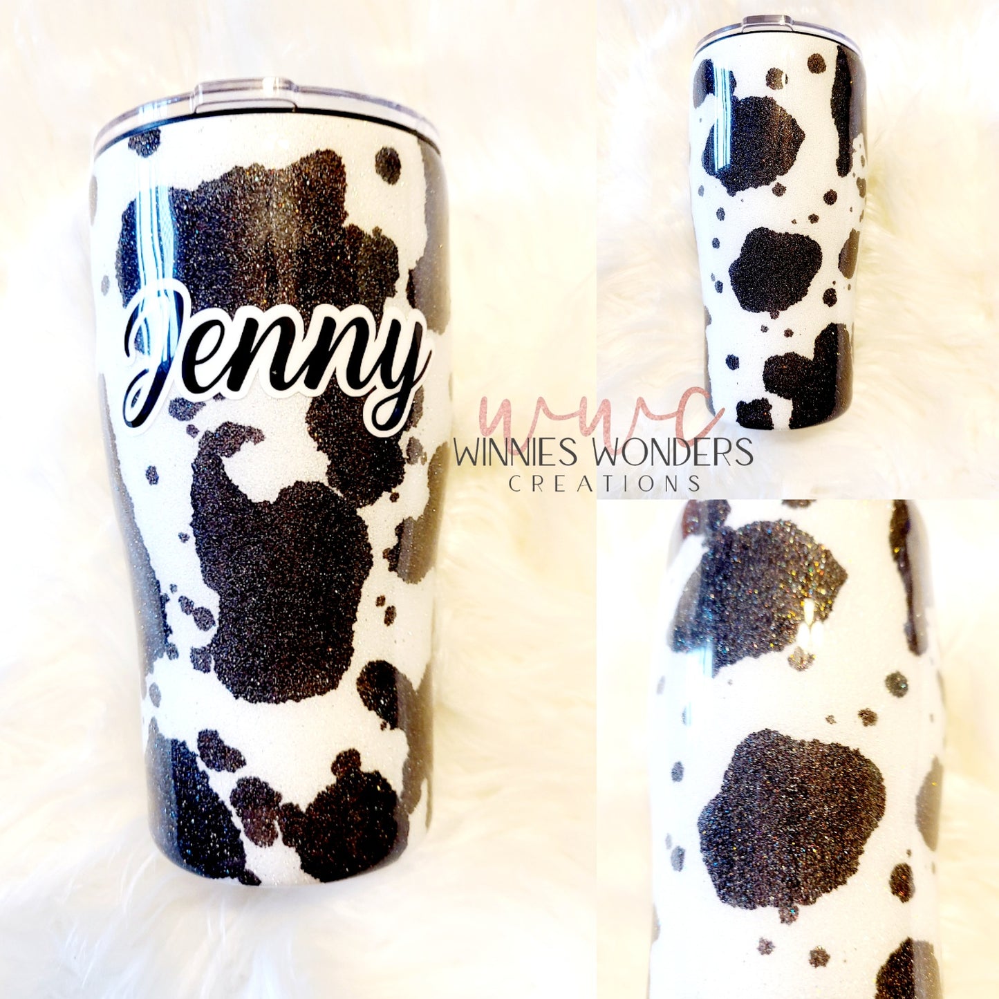 Cow Print Tumbler