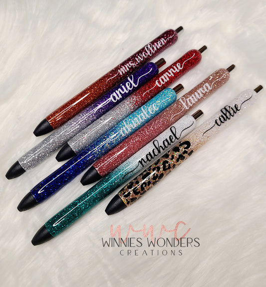 Ombre Glitter Pens