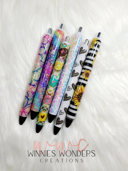 Premade Clear Pen Wraps