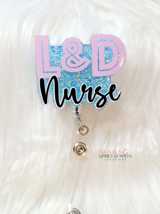 L&D Nurse Badge Reel