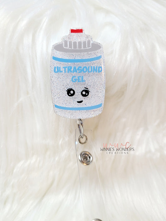 Ultrasound Gel Badge Reel