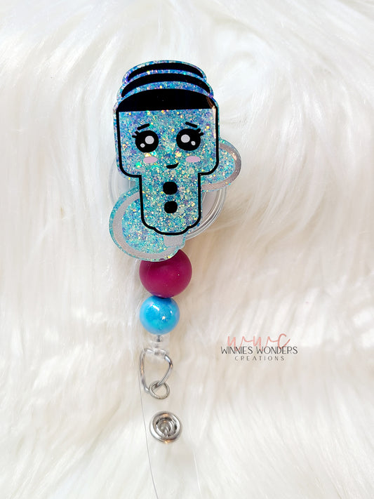 Ultrasound Wand Badge Reel