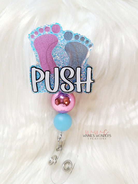 PUSH Badge Reel
