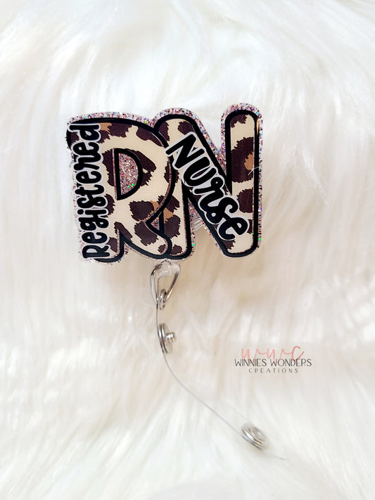 Registered Nurse Badge Reel