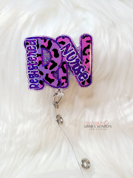 Registered Nurse Badge Reel