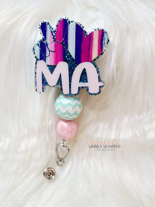 Peace Love MA Badge Reel
