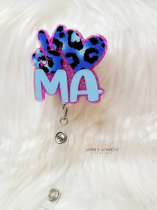 Peace Love MA Badge Reel