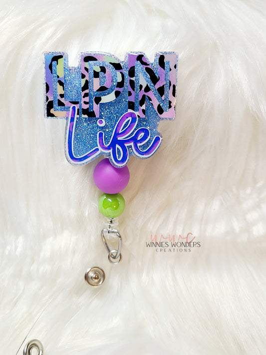 LPN Life Badge Reel