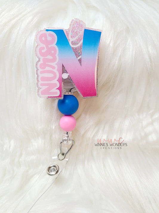 Nurse Badge Reel