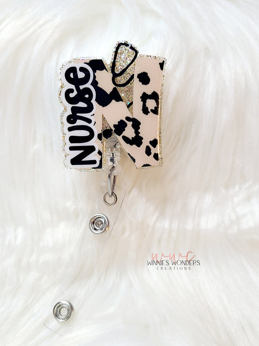 Nurse Badge Reel