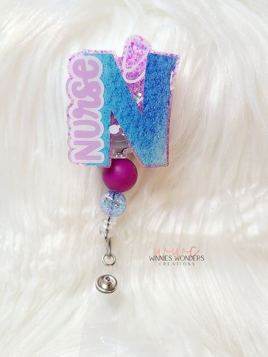 Nurse Badge Reel