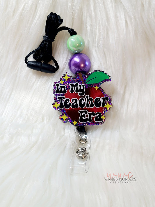Teacher Era Lanyard
