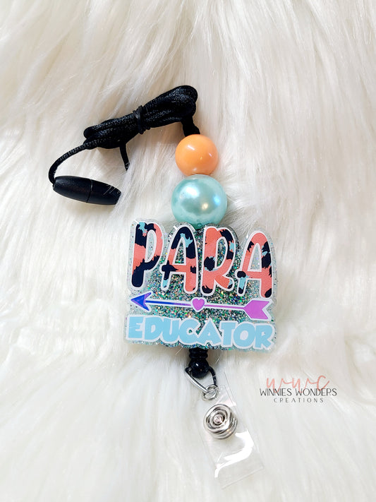 Para Educator Lanyard