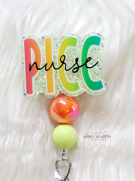 PICC Nurse Badge Reel