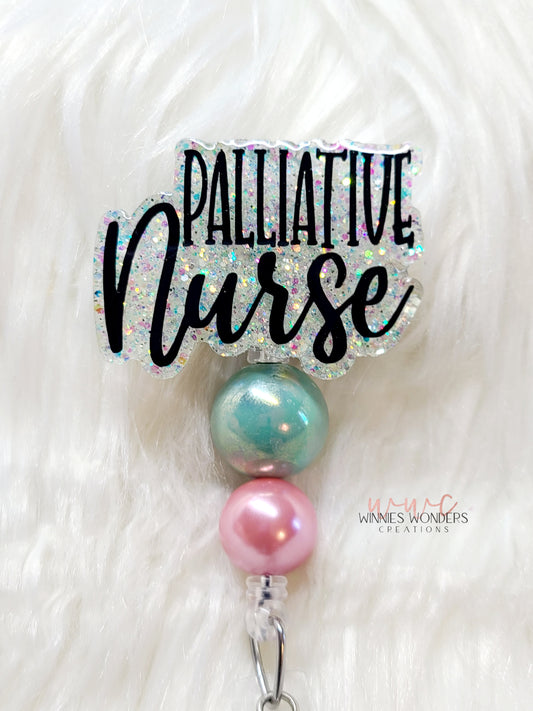 Palliative Nurse Badge Reel