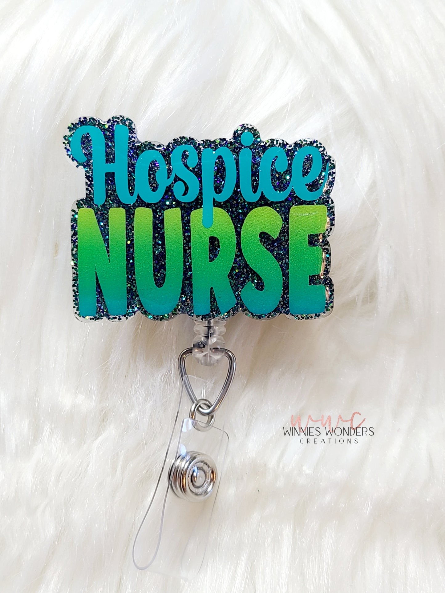 Hospice Nurse Badge Reel