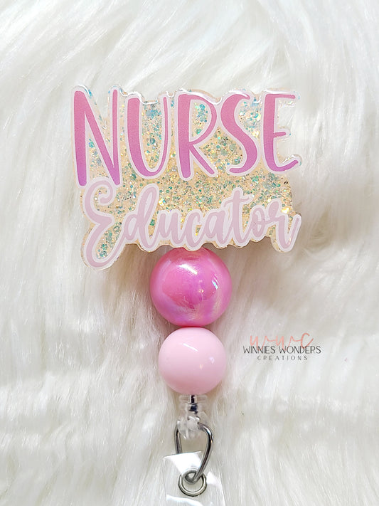 Nurse Educator Badge Reel