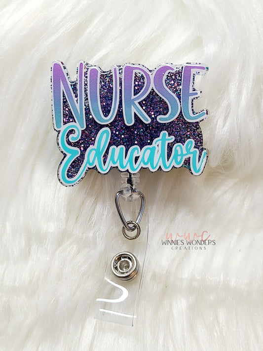 Nurse Educator Badge Reel