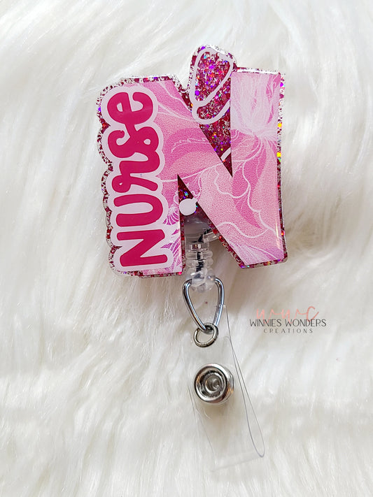 Nurse Badge Reel