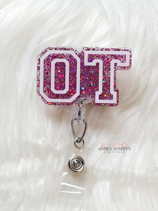 Occupational Therapy Badge Reel