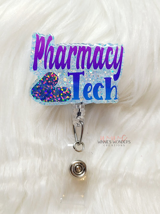 Pharmacy Tech Badge Reel