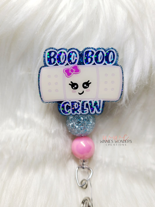 Boo Boo Crew Badge Reel