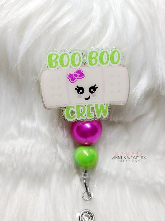 Boo Boo Crew Badge Reel