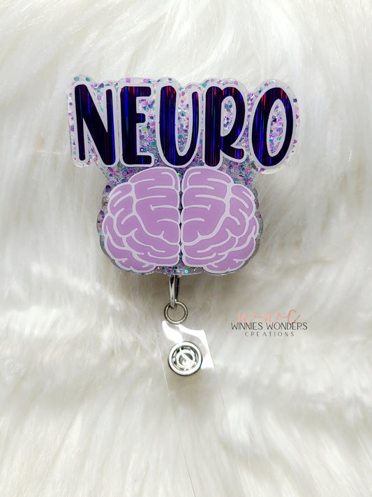 Neuro Brain Badge Reel
