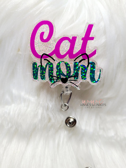 Cat Mom Badge Reel
