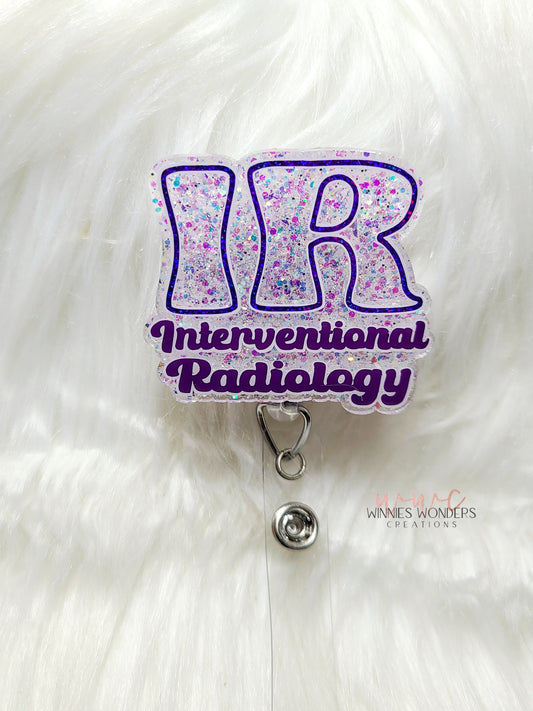 Interventional Radiology Badge Reel