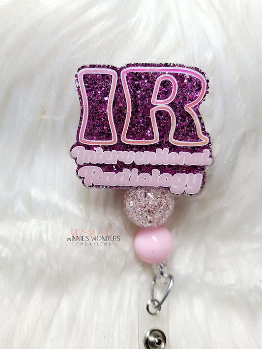Interventional Radiology Badge Reel