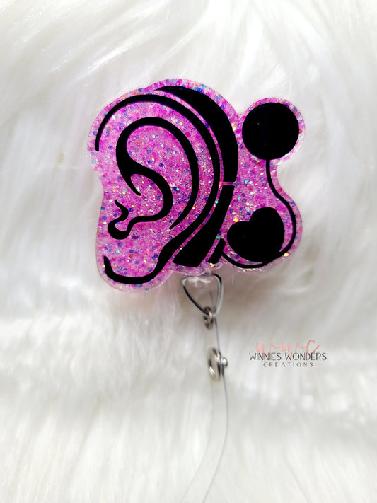 Cochlear Implant Badge Reel