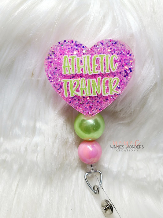 Athletic Trainer Badge Reel