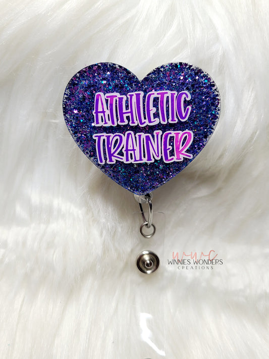 Athletic Trainer Badge Reel