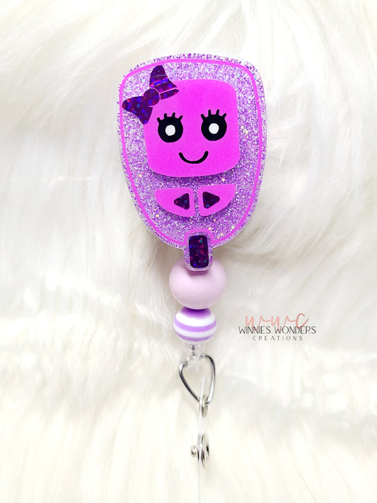 Glucose Meter Badge Reel
