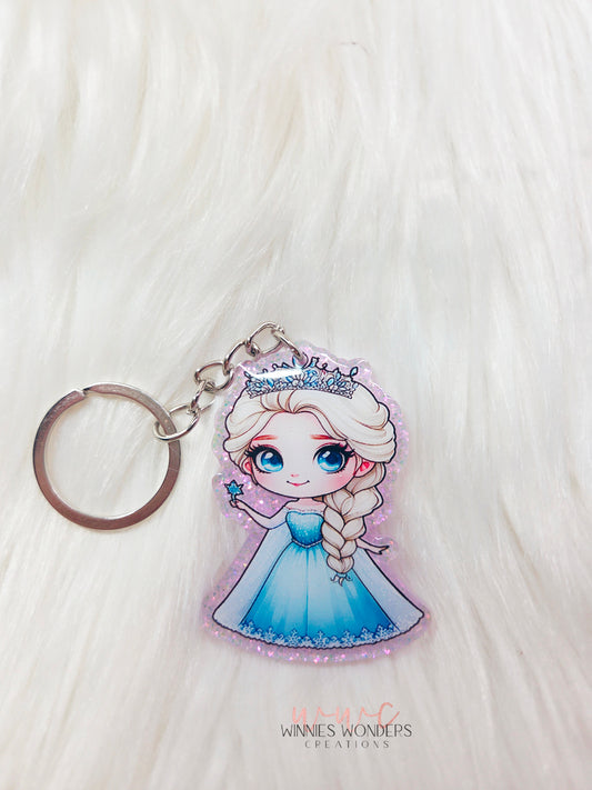 Ice Princess Keychain