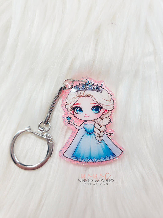 Ice Princess Keychain