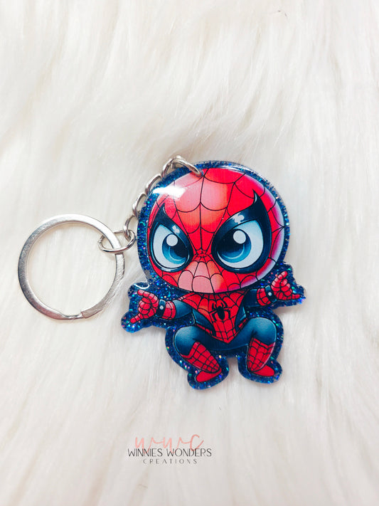 Spider boy Keychain