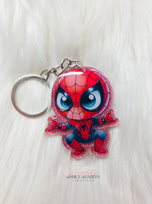 Spider boy Keychain