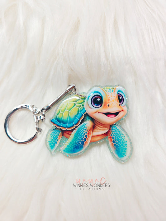 Sea Turtle Keychain