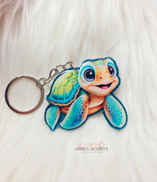 Sea Turtle Keychain